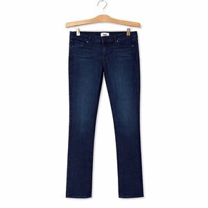 PAIGE Skyline Straight Jeans Dark Wash 29 Long 34” Inseam